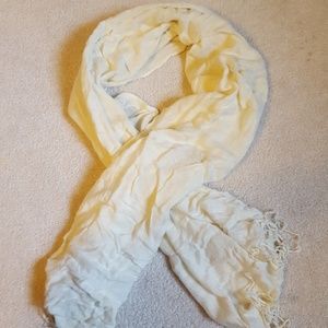 Basic Cream Colored Scarf